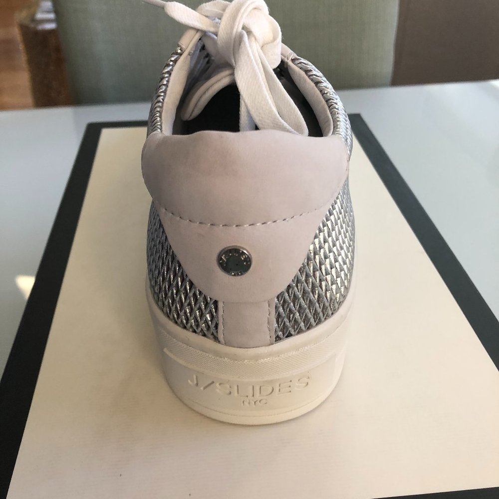 Leather Lace Up Sneakers from J SLIDES - Picture 6 of 13